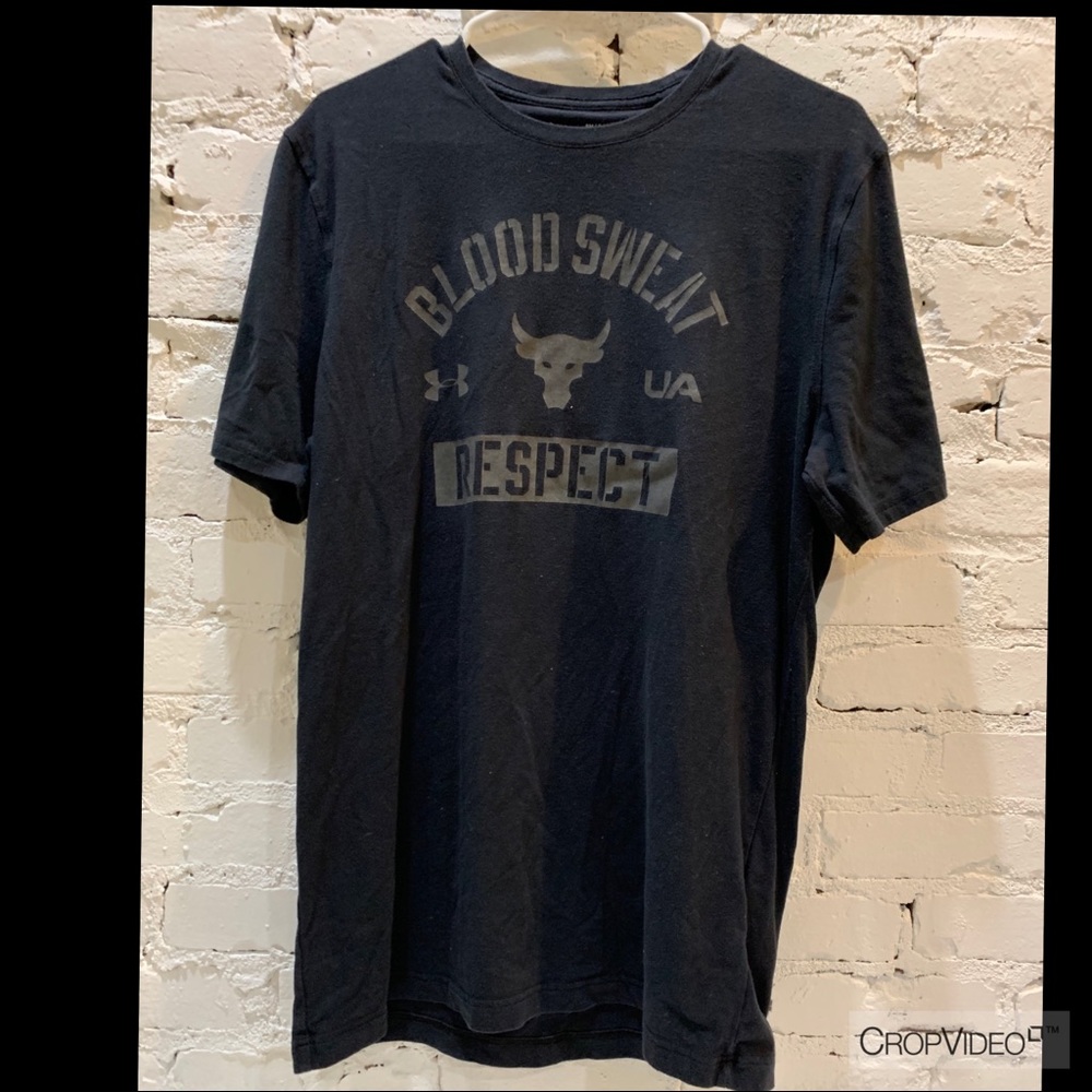 Men's U.A  Project Rock Blood Sweat Respect
